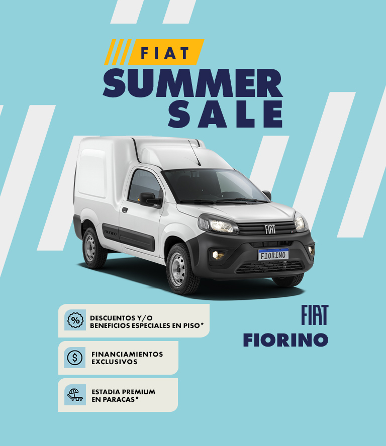 Fiorino blanco promocion summer saler